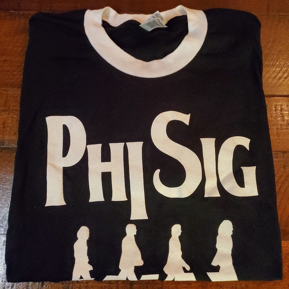 Phi Sigma Sigma Beatles Rock Sorority T-Shirt